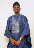 Blue Agbada