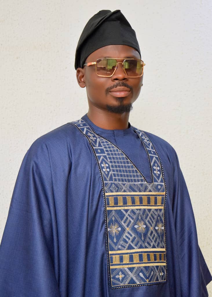 Blue Agbada